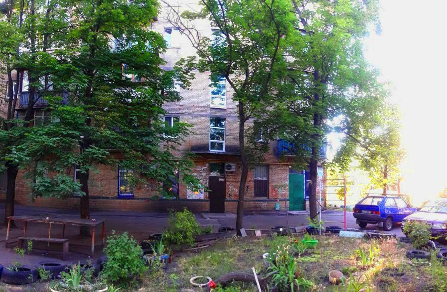 Однокомнатная Квартира На Улице Попудренко Kiev Exterior foto