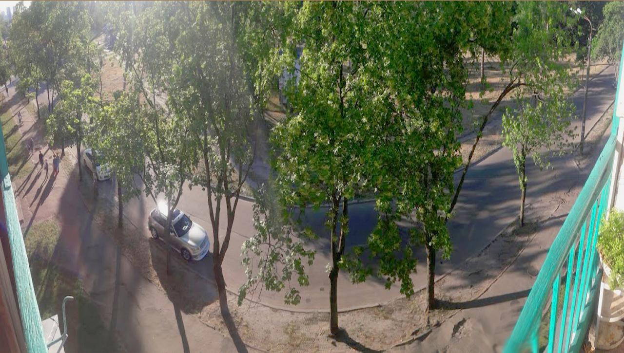 Однокомнатная Квартира На Улице Попудренко Kiev Exterior foto